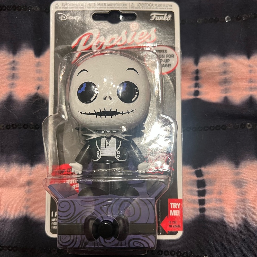 NWT-Funko Pop Disney Nightmare Before Christmas Jack Figure - Black and White